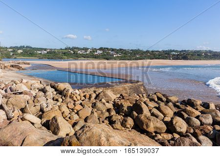 Southbroom Beach Tidal Pool Landscape