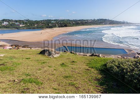 Southbroom Beach Tidal Pool Landscape