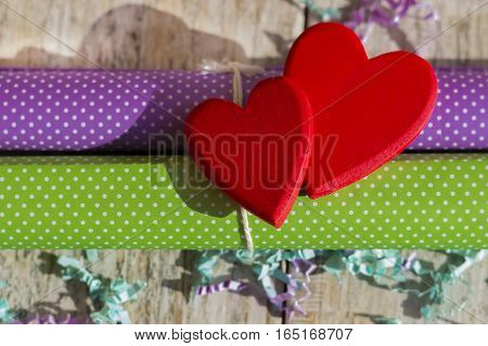 Background or greeting card for Valentine's Day.