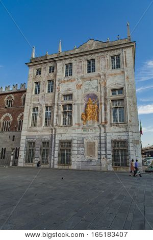 Palazzo San Giorgio In Genoa, Italy
