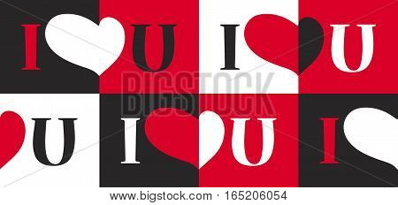 Trendy Symbol for textile print and branding. Consept of minimalistic logo design for you. Valentines baner