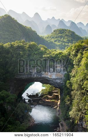 Stunning scenery of Guangxi province in China