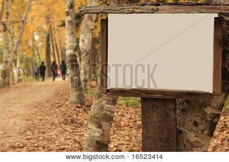 Tom natur ramme