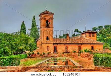 Parador de San Francisco at the Alhambra in Granada, Spain
