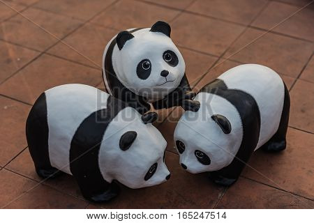 Pandas campaign in BangkokThailans, pandas paper .