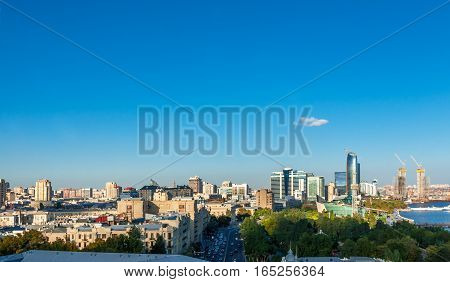 Panoramic View Of Baku.