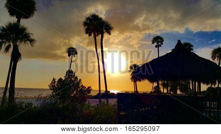 South Tampa Bay Florida Beach Sunset Photo