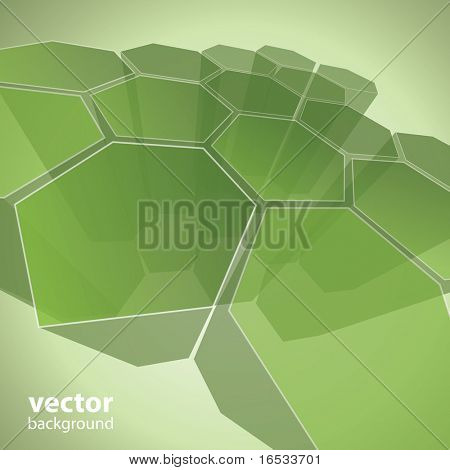 3D şeffaf çokgen arka plan vektör