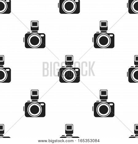 Photo camera icon of vector illustration for web and mobile design
