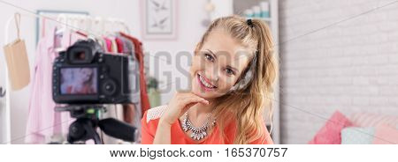 Woman And Camera