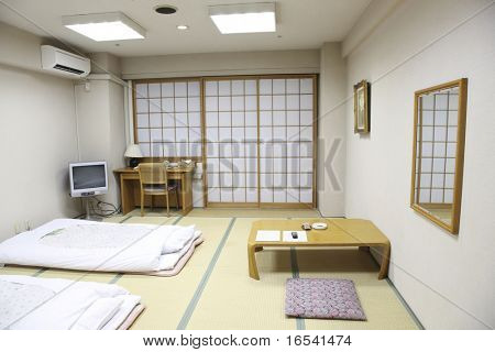 la camera giapponese che denominato tatami.