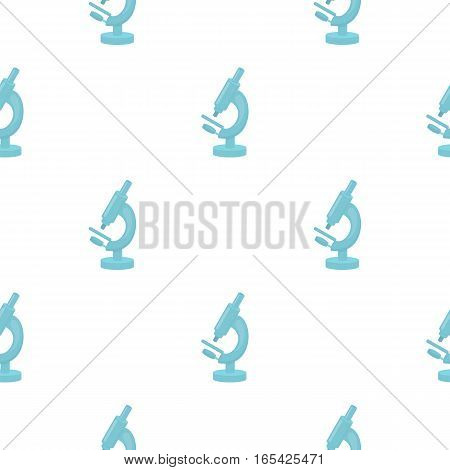 Microscope icon cartoon. Single medicine icon from the big medical, healthcare cartoon. - stock vector