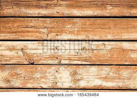 Light brown wood planks texture for design or as background pattern