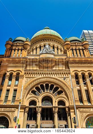 Queen Victoria Building in Sydney, built in 1898. Australia, New South Wales