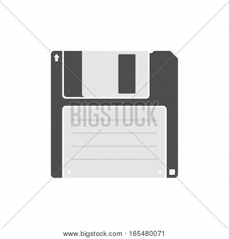 Floppy disk icon - Vector. Diskette. Data. Icon.