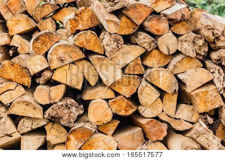 Stock pyre dry for fuel. they use for cook and make heat when cold weather