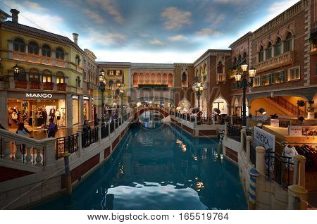 Venetian Macau Interior View