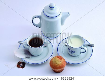 Sweet Breakfast.
Light Breakfast to keep the line.