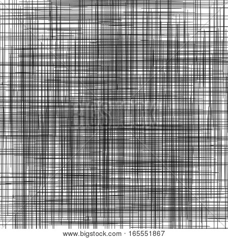 horizontal and vertical black lines on white background(pattern)