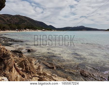 Tuerredda beach - Teulada - Sardinia - Italy - beach and seaside