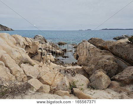 Tuerredda beach - Teulada - Sardinia - Italy - beach and seaside