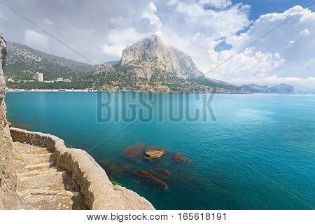 Golitsyn trail photo day / settlement New Svet Crimea