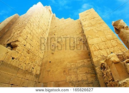 Ancient Temple of Karnak in Luxor, Egypt