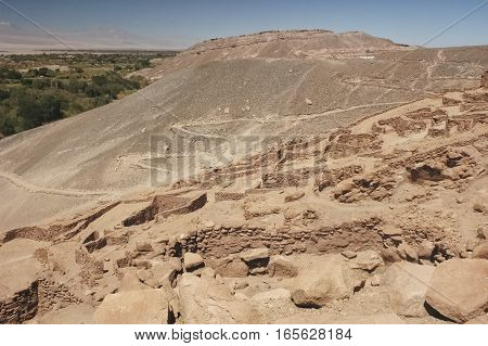 The ruins of the Pucara de Quitor