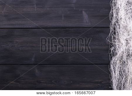 dark wood texture background with woven thread