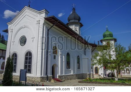Agapia Orthodox Monastery In Neamt County, Romania