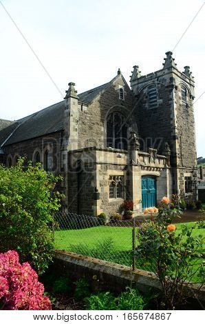 An external view of a church building in Newburgh