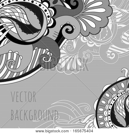 Abstract Hand Drawn Background