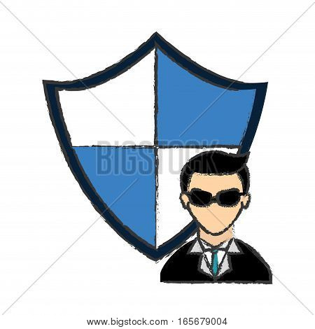 security or safety related icons image vector illustration design