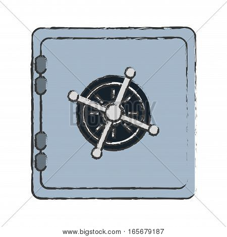 safe box security or safety related icons image vector illustration design