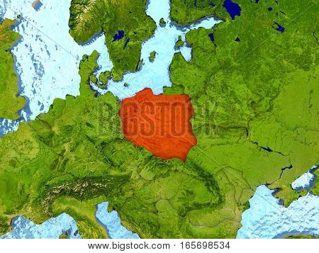 Poland In Red