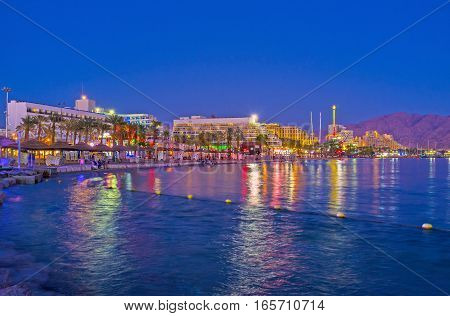 The Night Life In Eilat