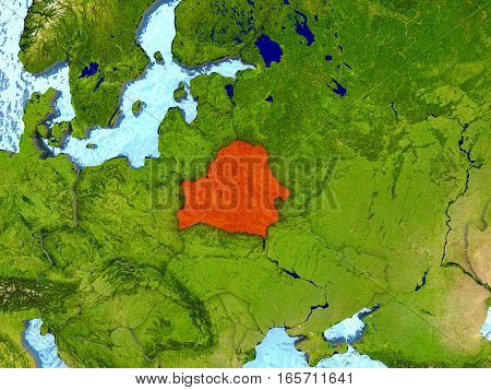 Belarus In Red