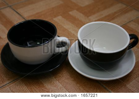 Pand whight dentro para beber té o 