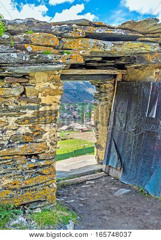 The View Through The Door
