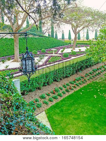 The Landscaping Of Bahai Garden