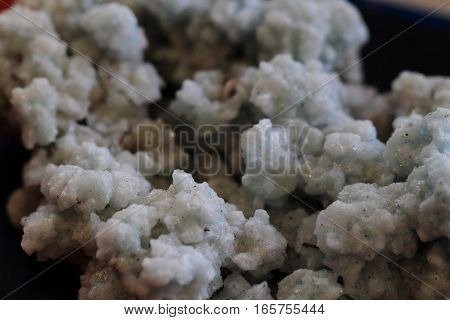 Salt, Halite Mineral Texture