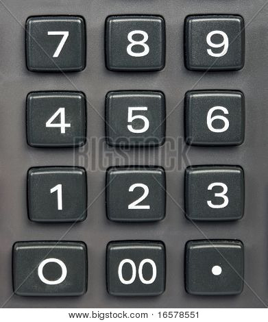 Numerikus billentyűzet-gombok