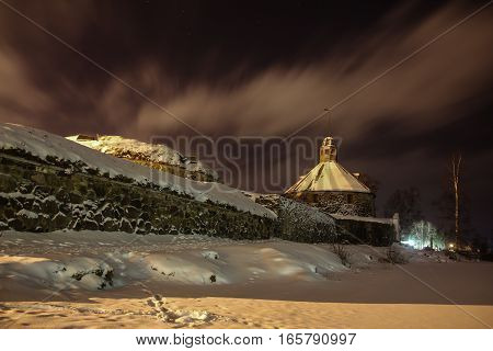 The fortress of Karelia, Leningrad oblast, Karelian isthmus, Russia
