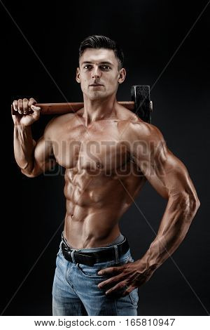 Muscular Man Naked Image & Photo (Free Trial) | Bigstock