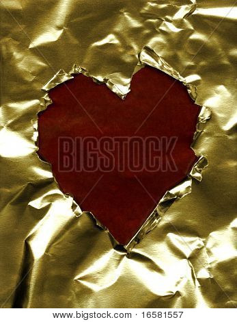 papíru na zeleném pozadí