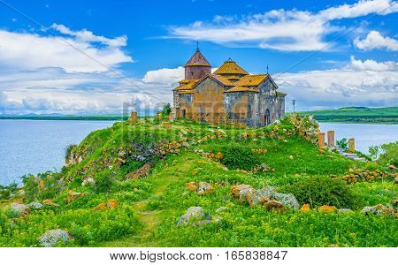 The Medieval Monastery On The Lake