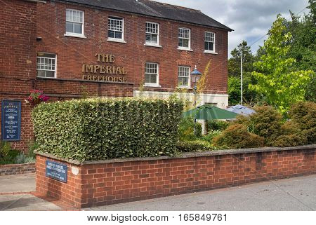 EXETER DEVON UK 11 July 2016: appearance The Imperial Freehouse pub