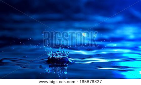 Water Wallpaper / Water is a transparent and nearly colorless chemical substance that is the main constituent of Earth's streams, lakes, and oceans