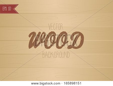 Vector illustration of wood background wood texture esp10