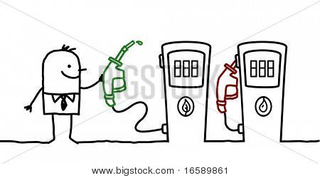 man & fuel choice